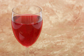 glass of red wine