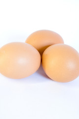 three eggs