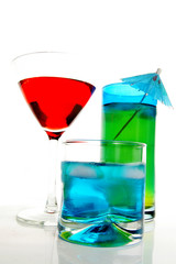 three drinks