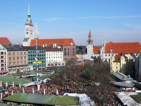 munich, viktualienmarkt