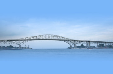 blue water bridge