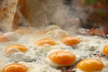 smoky eggs