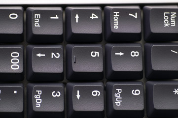 clavier num&eacute;rique