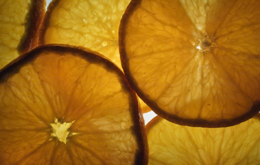 slices of orange