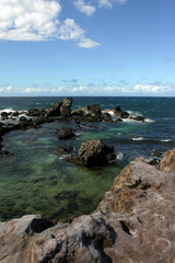 Fototapeta na wymiar krajobraz wulkaniczny na Hawajach