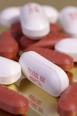 pills close up