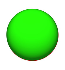 grüner ball - green ball