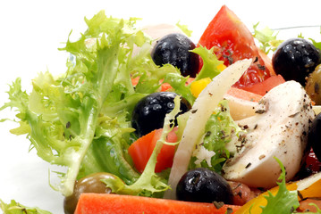 salad with tomatoes
