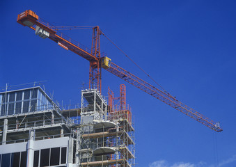 building site crane