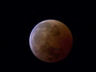 Obraz na płótnie Canvas całkowite zaćmienie księżyca 03.03.07