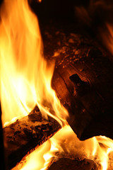 campfire - wood burning