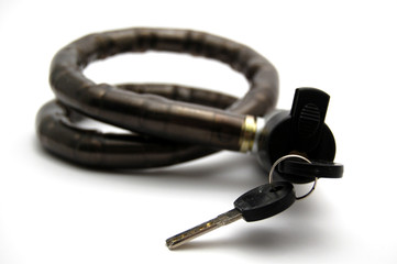 lock with keys