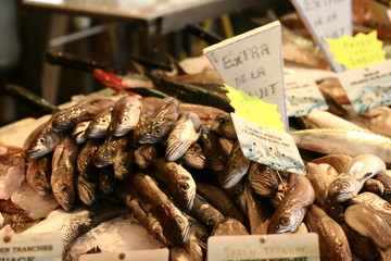 poissons du marché