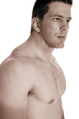 Fototapeta premium kj looking serious