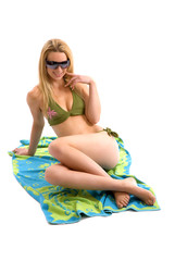 bikini girl cutout