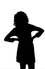 silhouette donna sexy