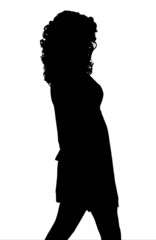 silhouette donna sexy