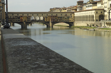 Fototapeta premium florence - ponte vecchio08