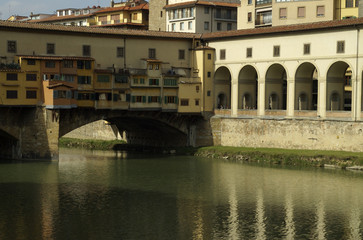 Fototapeta na wymiar florence - ponte vecchio10