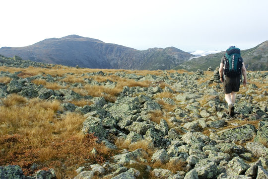 lone hiker
