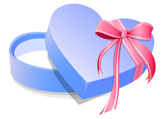 heart shape valentine gift box