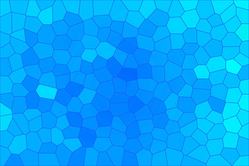 cool blue stained glass background