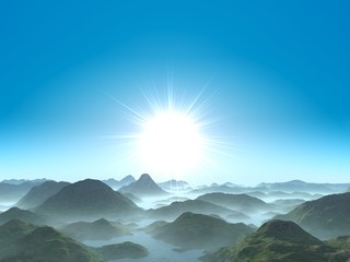 fantastic sunrise