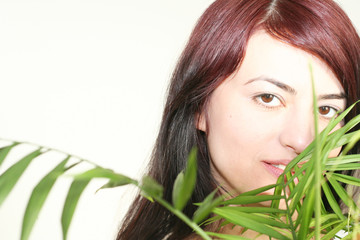Naklejka premium palm's live
