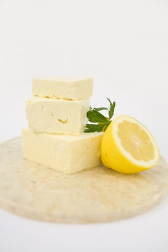 feta cheese with honey