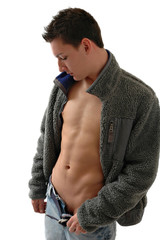 bare chest