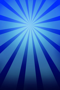Streifen Strahlen Hintergrund Blau
