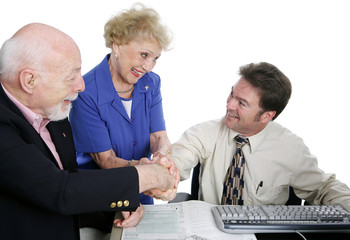 tax series - group handshake