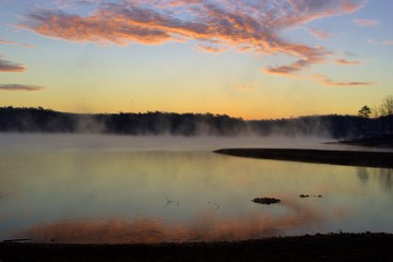 lake martin sunrise 2