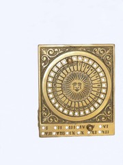 bronze calendar  60214		
