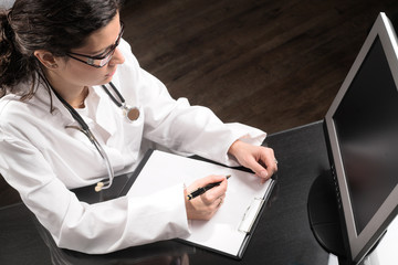 doctor's desk