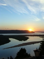 Obraz premium beautiful sunset