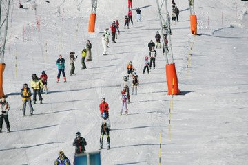uphill