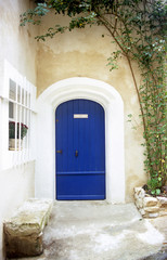 blue door - provence