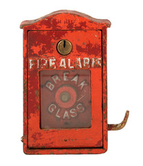 antique fire alarm