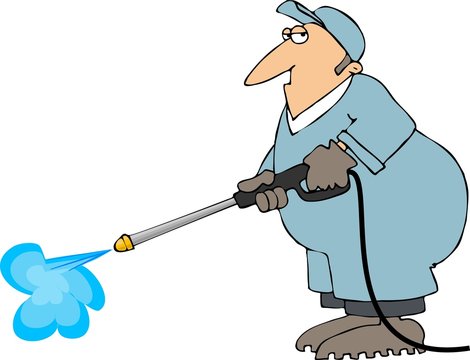power wash