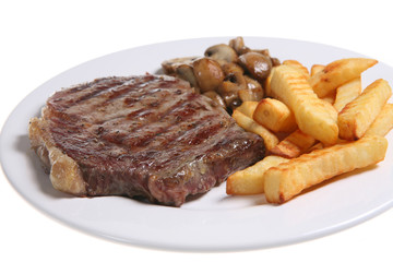 steak & chips