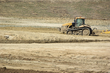 Fototapeta premium tractor