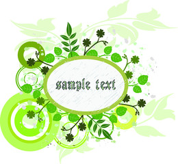 floral background - illustration