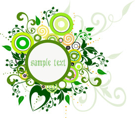 floral background - illustration