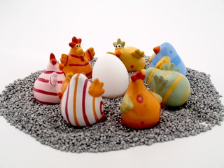 kücken auf der oster insel