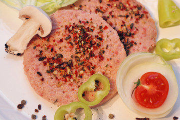 hamburger ready