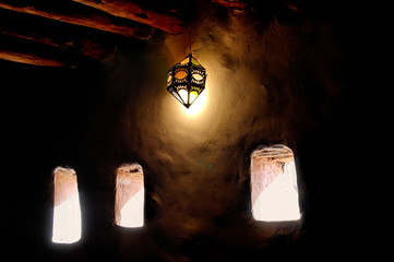 inside taourirt kasbah (morocco)