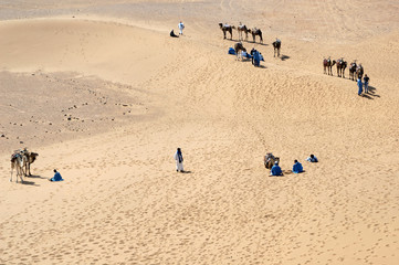 dunes of tinfou, zagora ( morocco )
