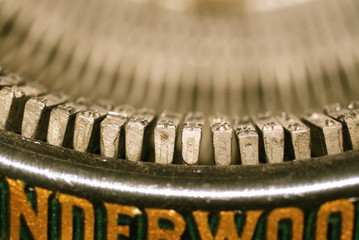 antique typewriter