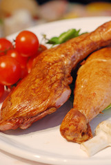 chicken legs roasted